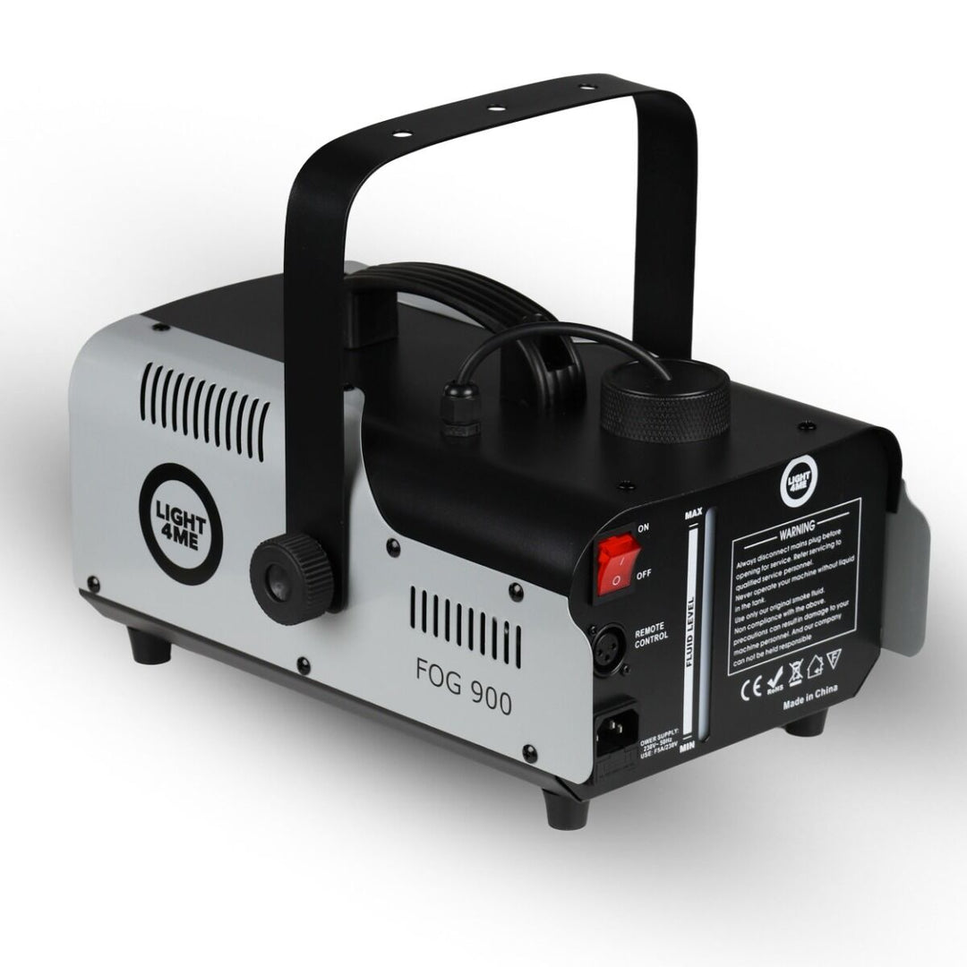 Light4Me Fog 900 Nebelmaschine 900W mit kabelloser Fernbedienung