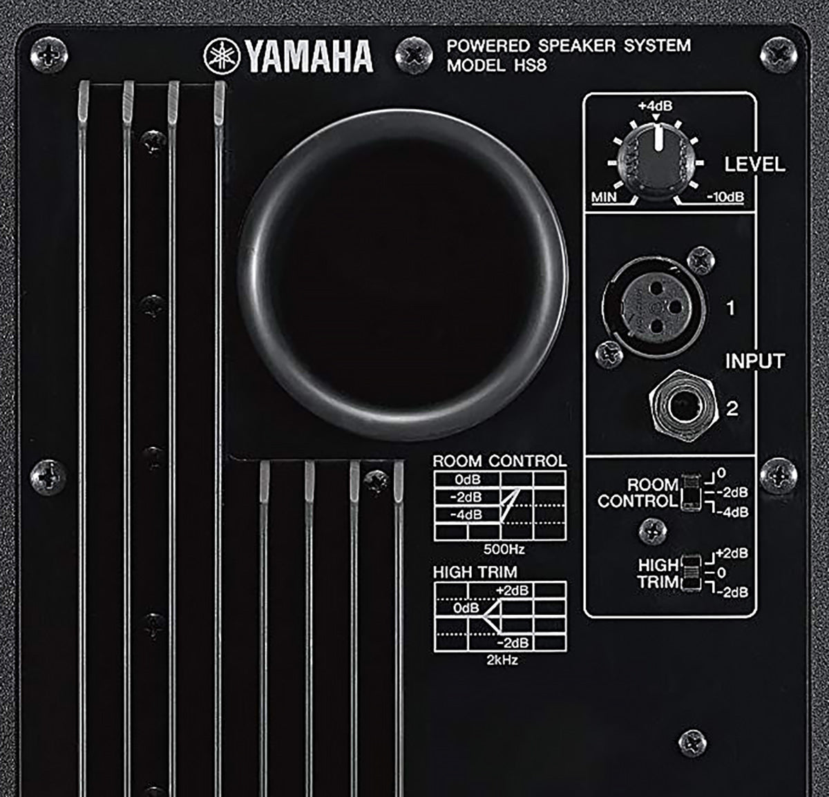 Yamaha HS8 - Studiomonitor Startpaket (Schwarz)