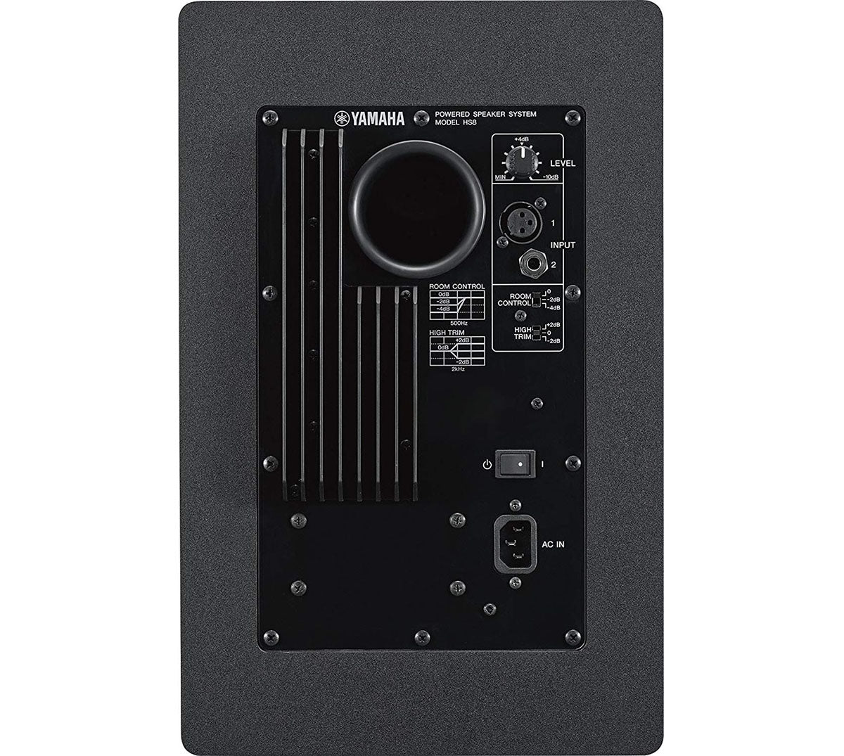 Yamaha HS8 - Studiomonitor Startpaket (Schwarz)