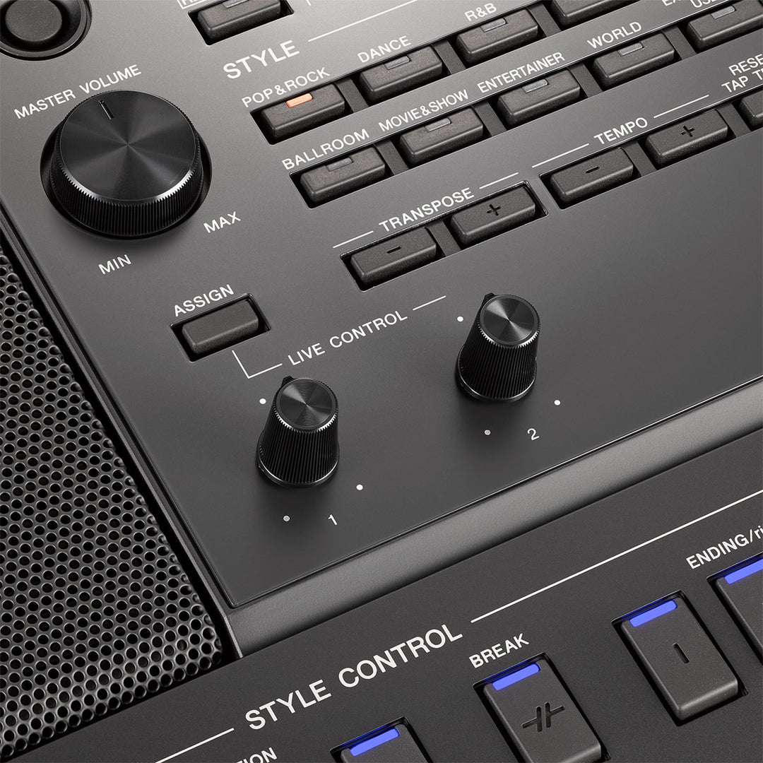 Yamaha PSR-SX600 Starterpaket Inkl. gratis Yamaha Gigbag