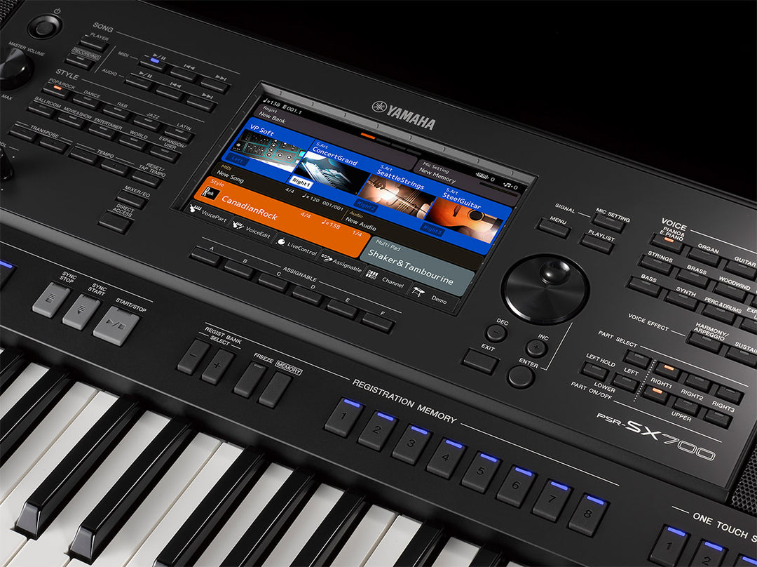 Yamaha PSR-SX600 Starterpaket Inkl. gratis Yamaha Gigbag