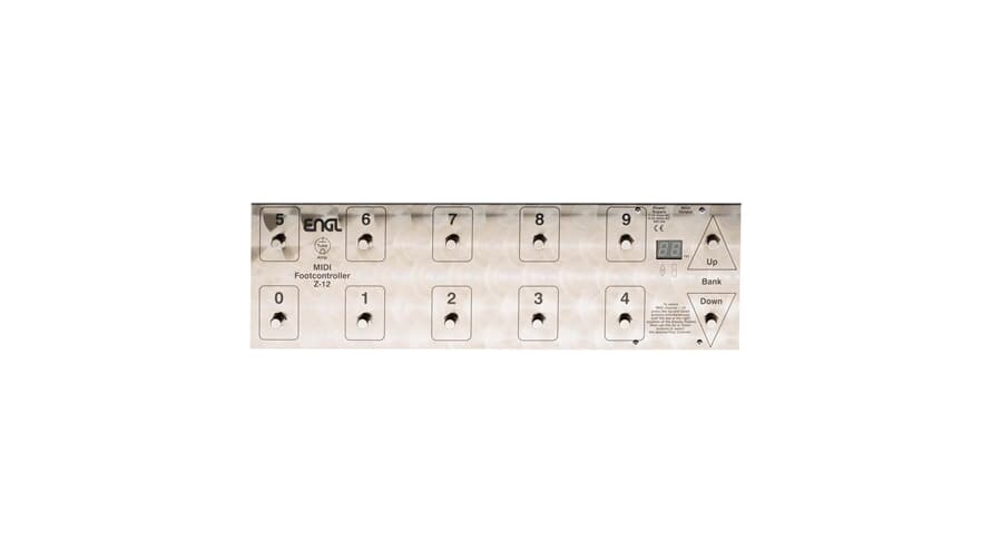 ENGL Z12 MIDI-Fußcontroller, 128 Speicherplätze