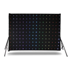 Backtruss-Vorhang mit LED