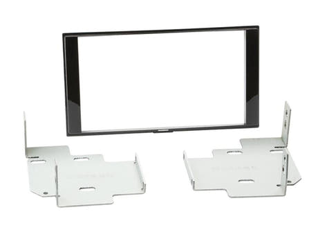 2-DIN Rahmen für Nissan (Piano Schwarz)