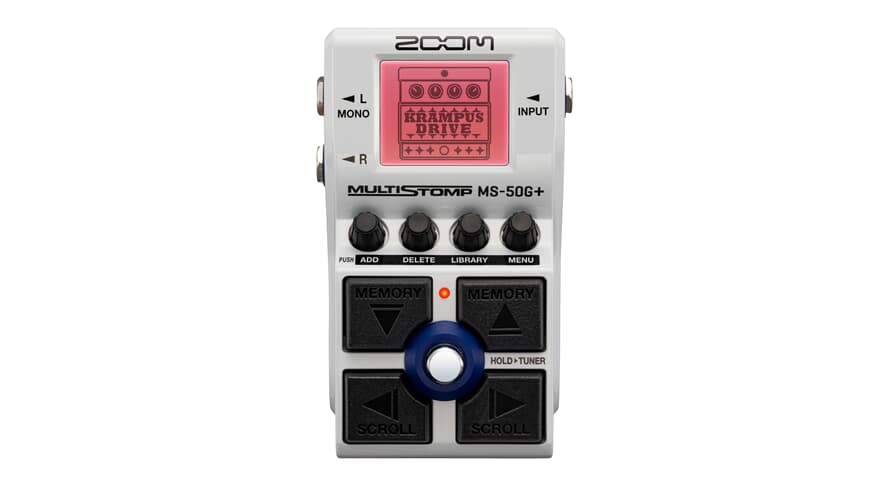 Zoom MS-50G+ MultiStomp-Gitarrenpedal