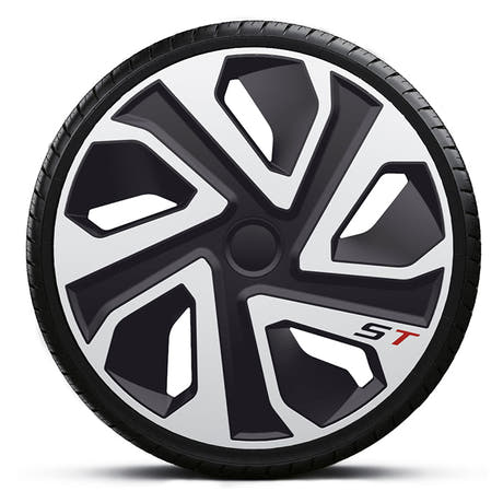 19" ST Silber Radkappensatz