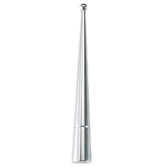 Antennenstab 120 mm Chrom, 5&6-mm-Gewinde