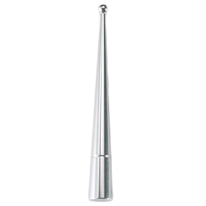 Antennenstab 120 mm Chrom, 5&6-mm-Gewinde