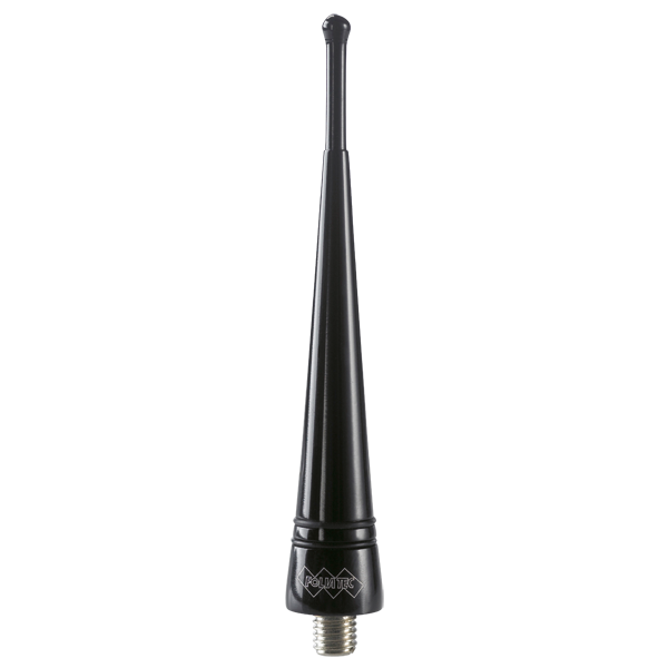 Antennenstab 90 mm schwarz, 5+6+7-mm-Schrauben