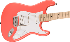 Fender Squier Sonic Stratocaster HSS E-Gitarre (Tahitian Coral)