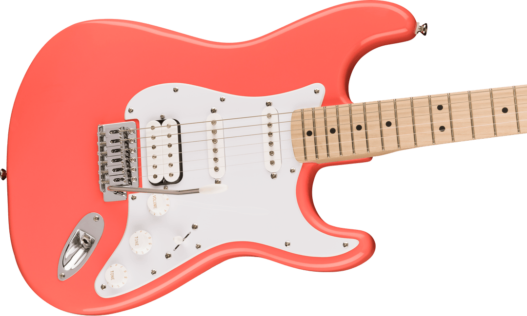 Fender Squier Sonic Stratocaster HSS E-Gitarre (Tahitian Coral)