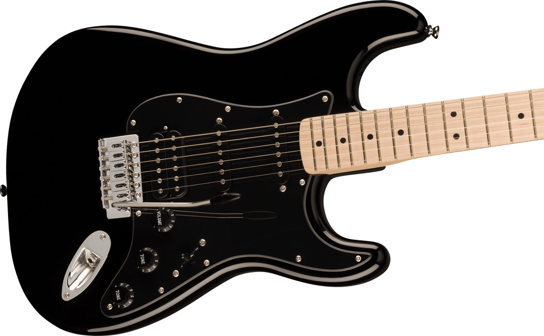 Fender Squier Sonic Stratocaster HSS E-Gitarre (Schwarz)