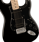 Fender Squier Sonic Stratocaster HSS E-Gitarre (Schwarz)