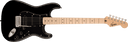 Fender Squier Sonic Stratocaster HSS E-Gitarre (Schwarz)