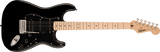 Fender Squier Sonic Stratocaster HSS E-Gitarre (Schwarz)