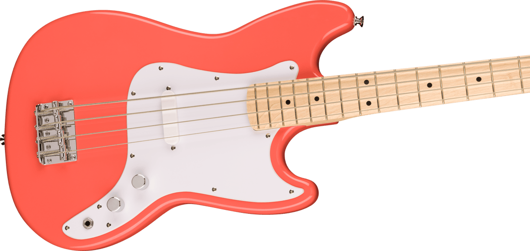 Fender Squier Sonic Bronco E-Bass (Tahitian Coral)