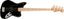 Fender Squier Affinity Jaguar E-Bass (Sort)