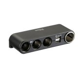 Stromverteiler mit 4 Ausgängen und USB 12/24 V