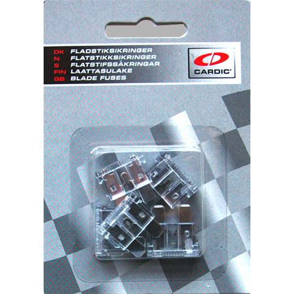 Flachstecksicherungen 25 Ampere (5 Stück/Packung)