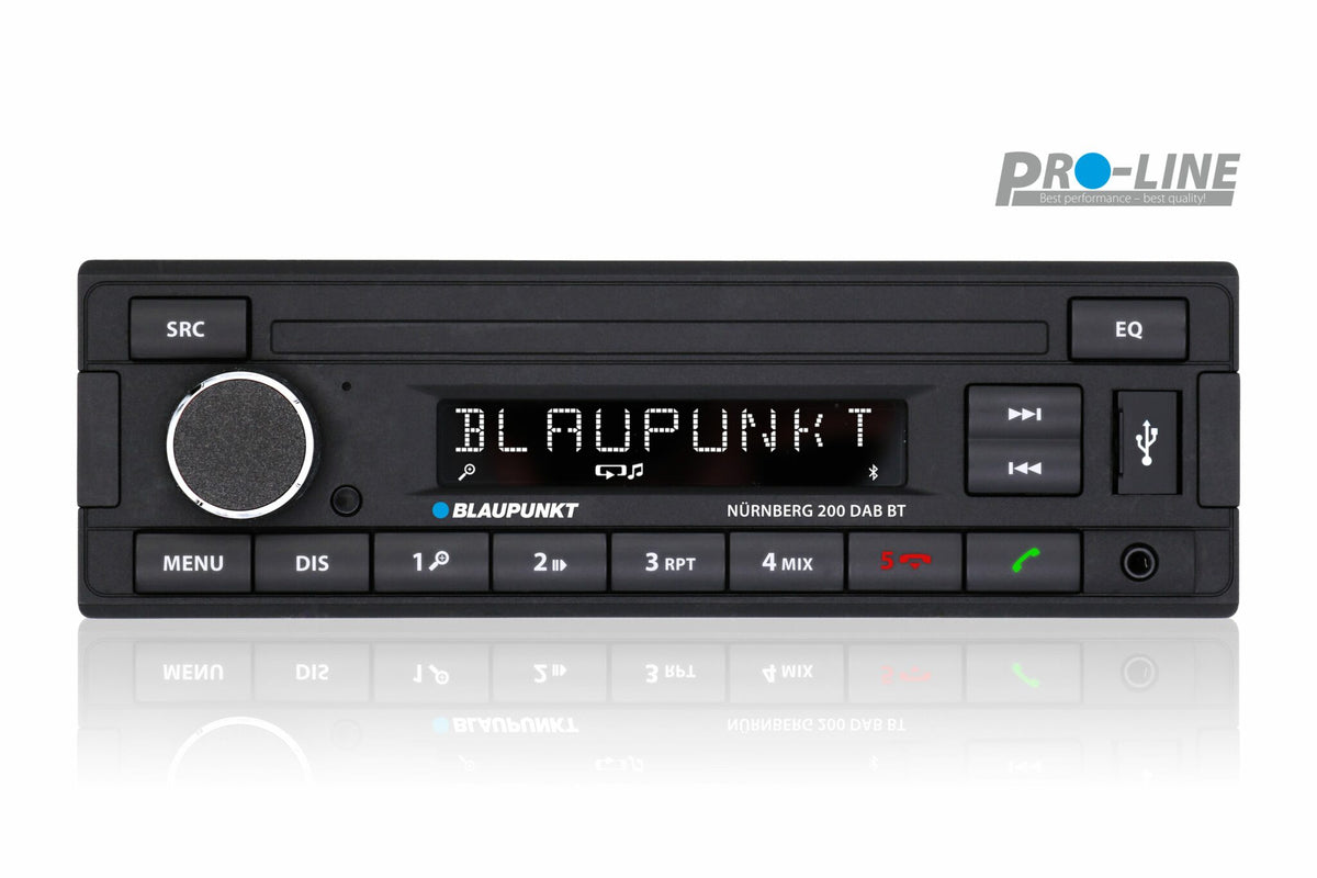 Blaupunkt Nürnberg 200 Bilradio m/ DAB og Bluetooth