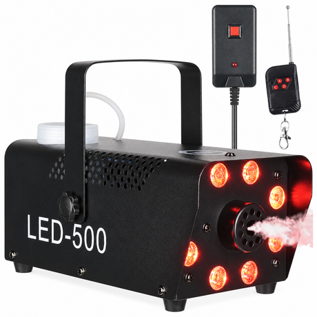 Light4Me Fog 500 LED Nebelmaschine 500W mit LED