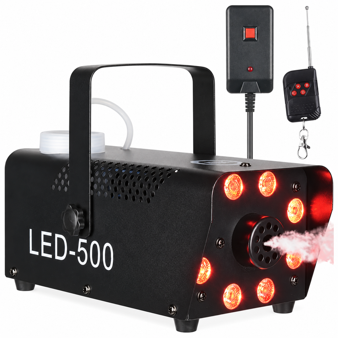 Light4Me Fog 500 LED Nebelmaschine 500W mit LED