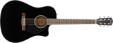 Fender CD-60SCE Dreadnought Western (Black)