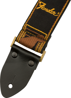 Fender Legacy Vintage Gitarrenrem (Black/Yellow/Brown, 2")