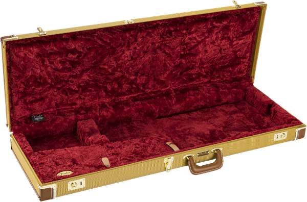 Fender Classic Strat/Tele Gitarren Hardcase (Tweed)