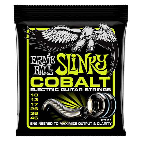 Ernie Ball Slinky Cobalt Guitar Strings, Elec. guitar