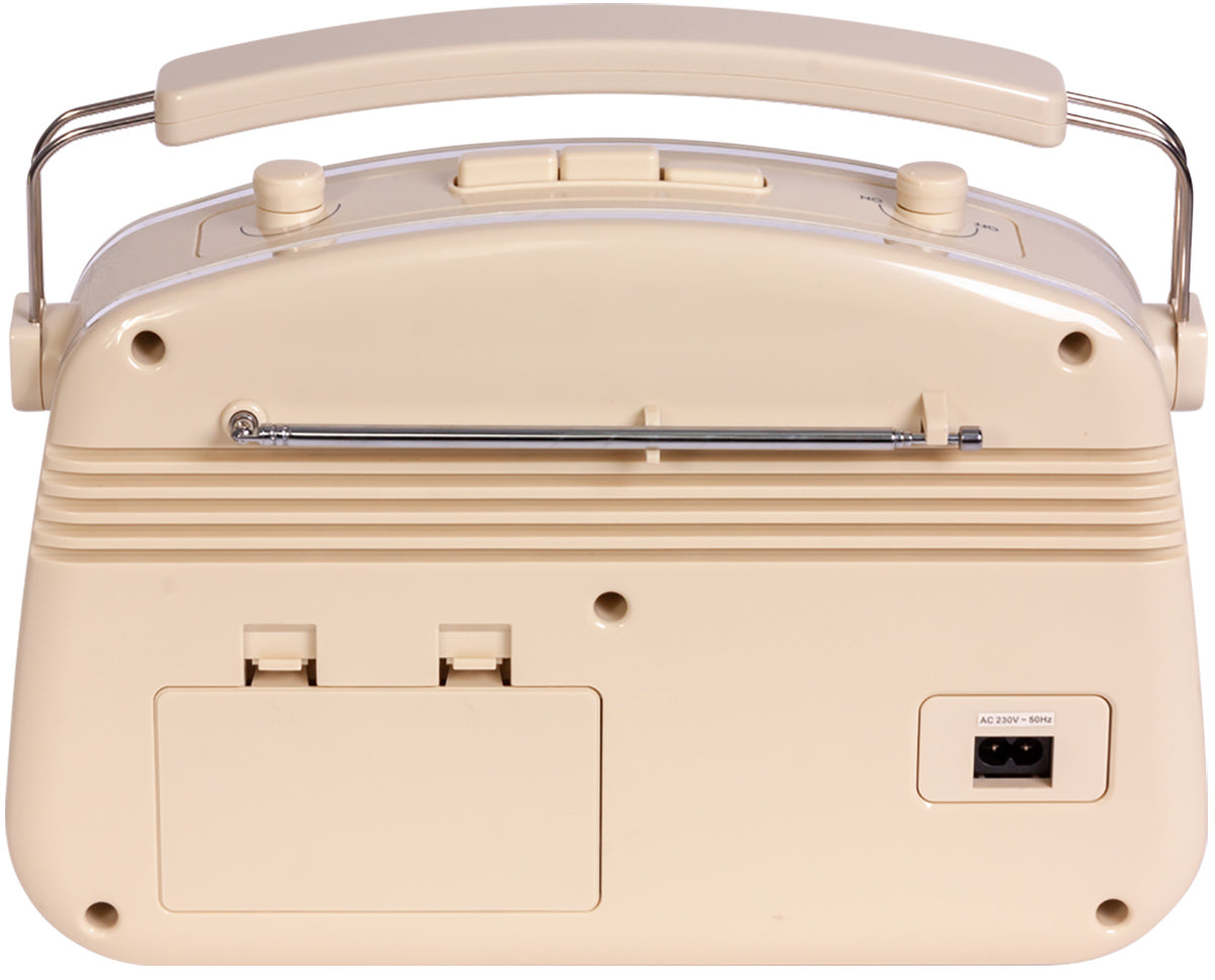 Madison Retro Radio m. Bluetooth (Beige)