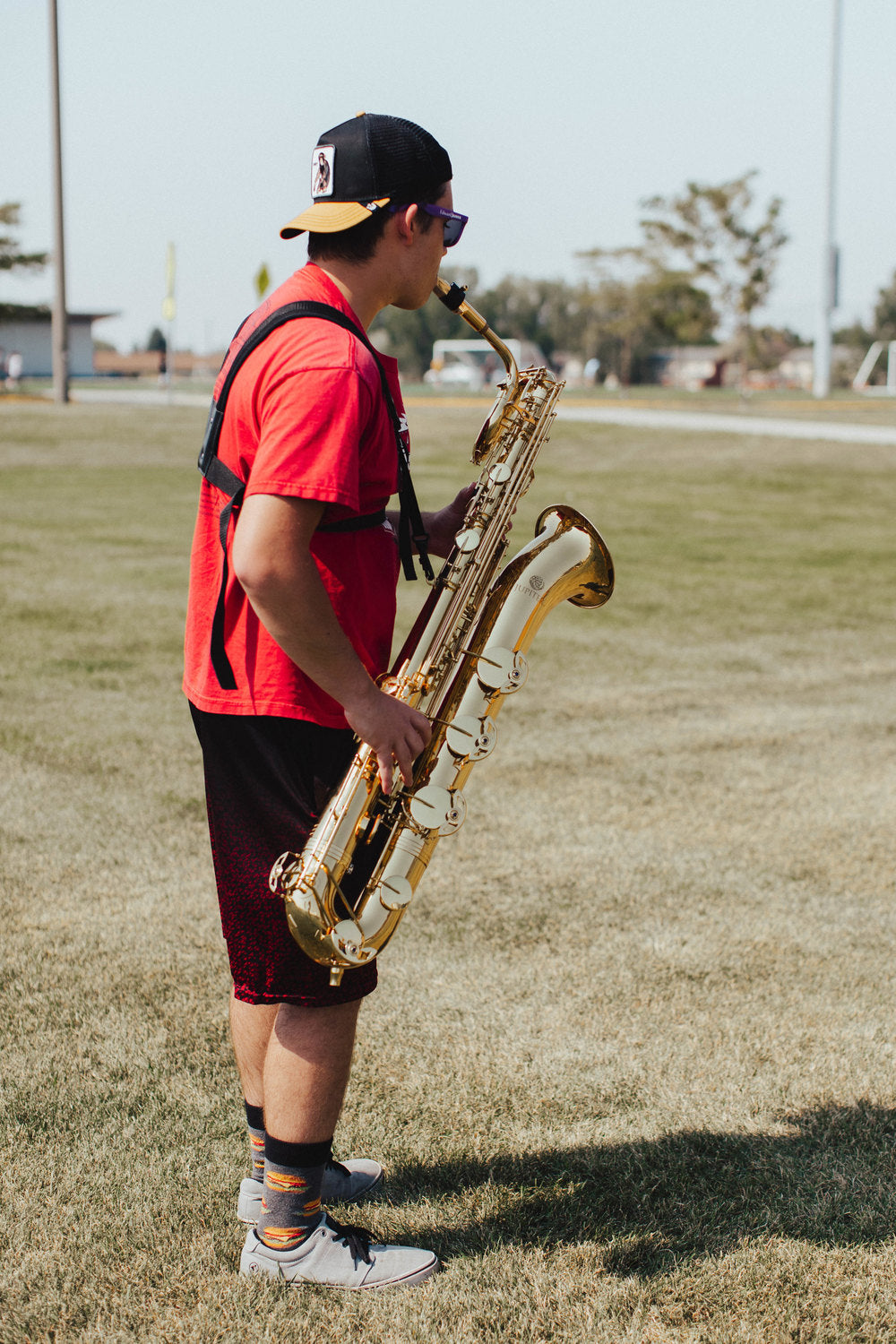 Neotech Sax Practice Harness, Saxophongurt 76 bis 152 cm
