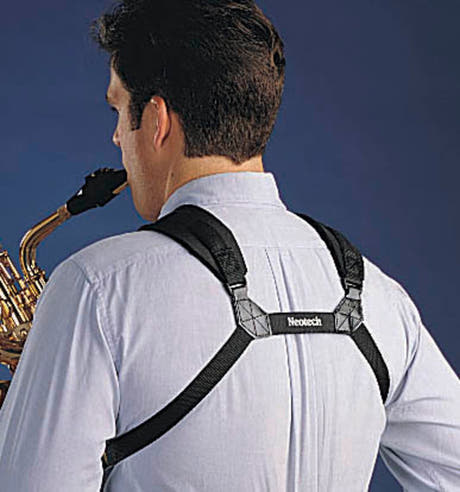 Neotech Soft Harness Saxophongurt, 33-44,4 cm, Kunststoffhaken