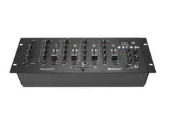 OMNITRONIC PM-444Pi 4-Kanal-DJ-Mixer mit Player & USB-Schnittstelle