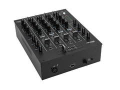 OMNITRONIC PM-404F 4-Kanal-DJ-Mixer mit Filter und Bluetooth