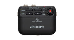 Zoom F2 Feldrecorder mit Lavalier-Mikrofon