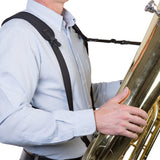 Neotech Tuba Harness Standard, schwarzer Tragegurt, 55,8 bis 68,6 cm