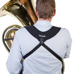 Neotech Tuba Harness Standard, schwarzer Tragegurt, 55,8 bis 68,6 cm