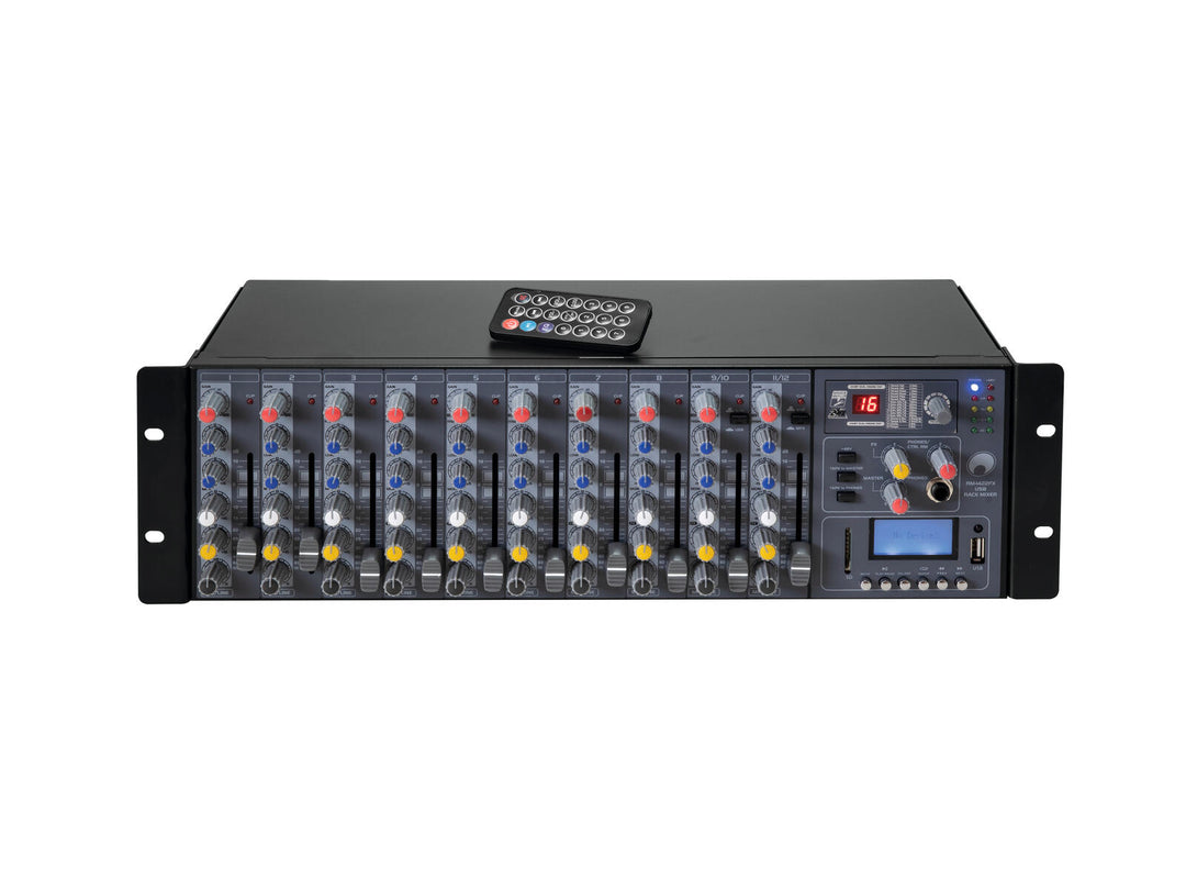 OMNITRONIC RM-1422FX USB Rackmixer