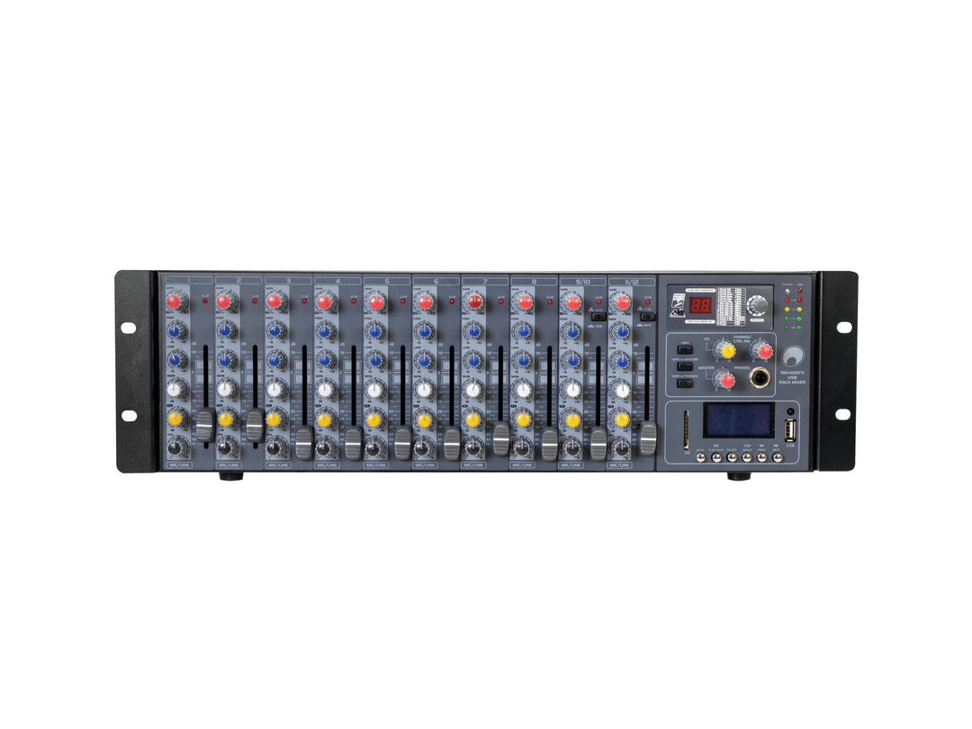 OMNITRONIC RM-1422FX USB Rackmixer