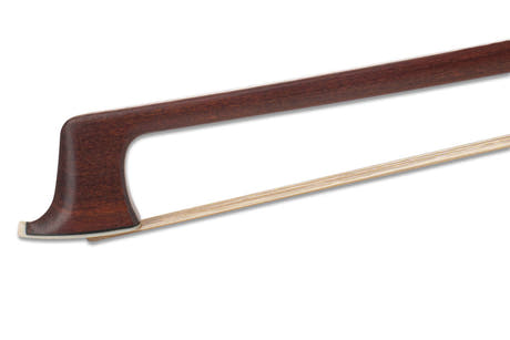 GEWA geigenbogen W.R. Wild, runder Stab aus Pernambuco, Neusilbermontierung