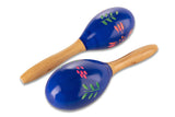 GEWA Club Salsa Maracas aus Holz, handbemalt, 26 cm (Paar)