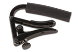 Shubb Capo Standard Capo - E-Guitar, 7.25" Radius, black (C4k)