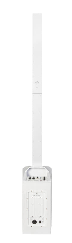 HK Audio POLAR 8 MK2 White Aktives Säulen-PA-System 1200W mit Bluetooth
