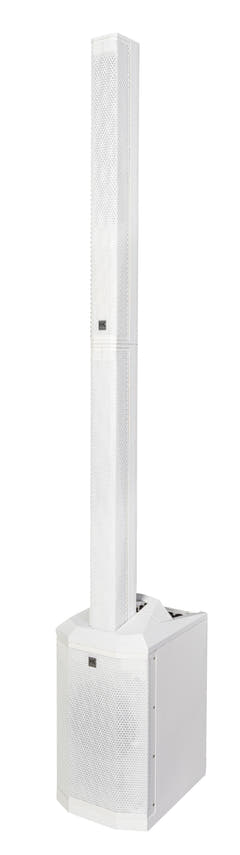 HK Audio POLAR 8 MK2 White Aktives Säulen-PA-System 1200W mit Bluetooth