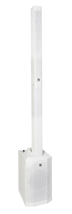 HK Audio POLAR 8 MK2 White Aktives Säulen-PA-System 1200W mit Bluetooth