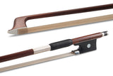 Otto Dürrschmidt violinbue, pernambuco, rund stang, sølv