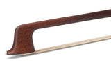 Otto Dürrschmidt violinbue, pernambuco, rund stang, sølv