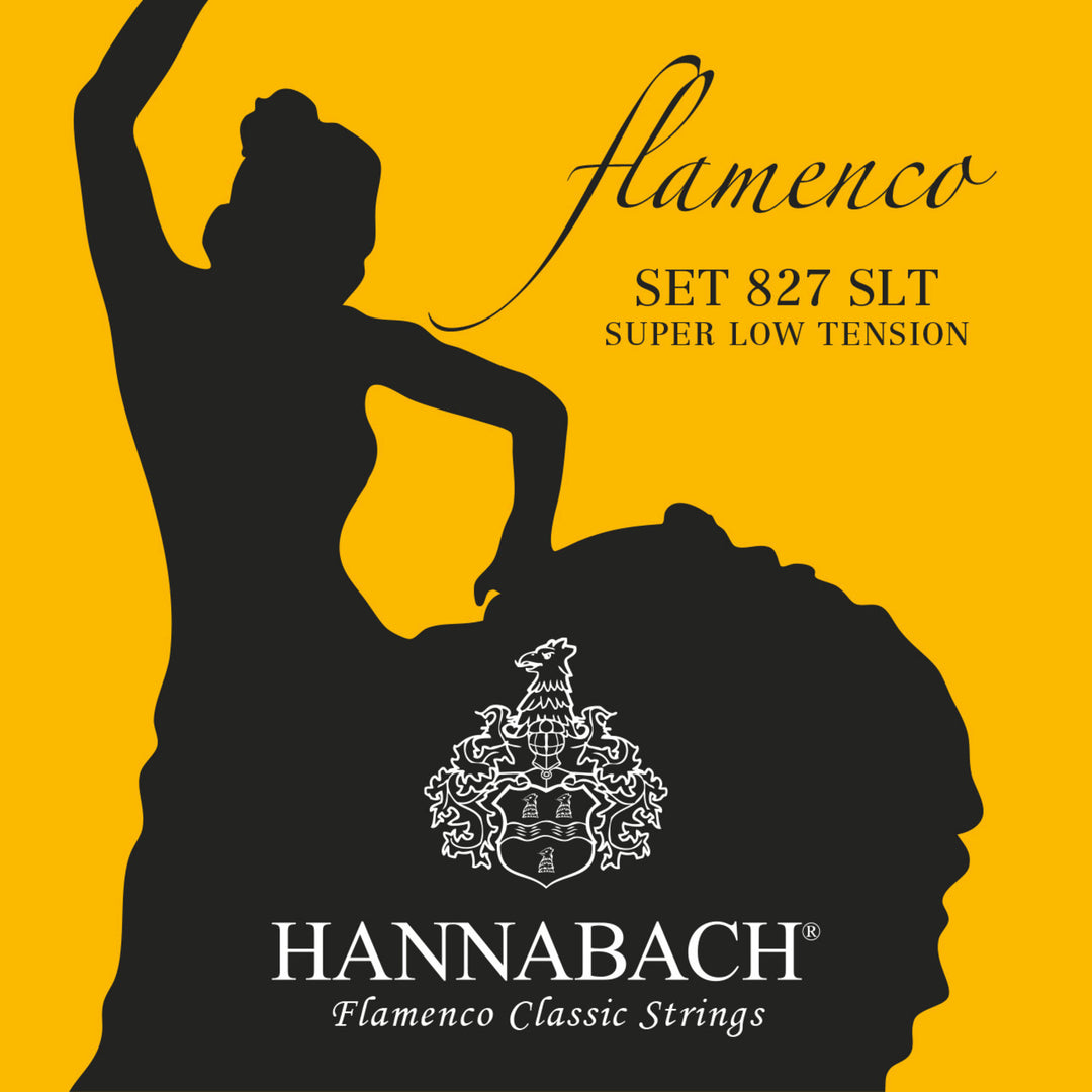Hannabach Saiten für klassische Gitarre Serie 827 Super Low Tension Flamenco - Set super-low (827SLT)