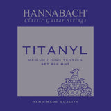 Hannabach Saiten für klassische Gitarren Serie 950 Medium/High Tension Titanyl - Set medium-high (950MHT)
